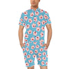 Cherry Blossom Pattern Print Design CB09 Men's Romper