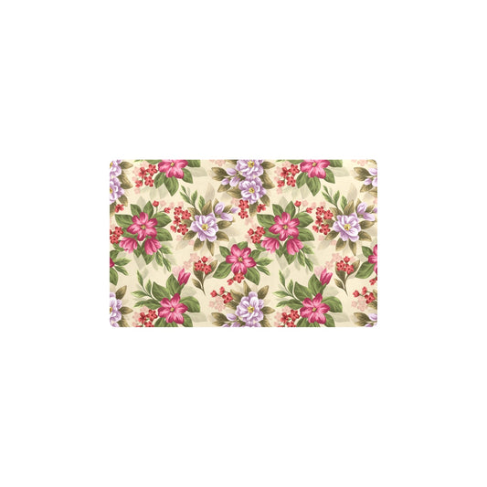 Summer Floral Pattern Print Design SF08 Kitchen Mat