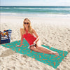 Shrimp Print Design LKS301 Beach Towel 32" x 71"