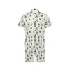 Cactus Pattern Print Design 04 Men's Romper