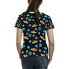 UFO Alien Print Design LKS306 Women's  T-shirt