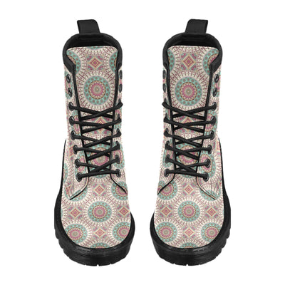 Bohemian Round Style Print Women's Boots