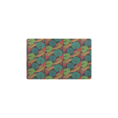 KOI Fish Pattern Print Design 01 Kitchen Mat
