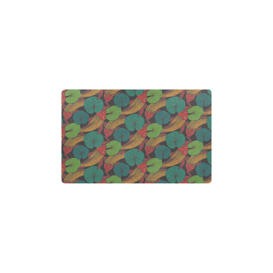 KOI Fish Pattern Print Design 01 Kitchen Mat