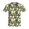 Skull Print Design LKS302 Men's All Over Print T-shirt