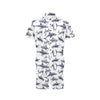 Great White Shark Pattern Print Design 02 Men's Romper