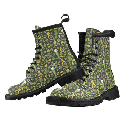 St Patricks Day Print Design LKS307 Women's Boots