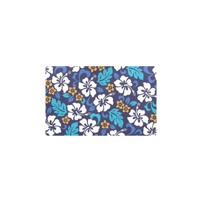 Hibiscus Pattern Print Design HB030 Kitchen Mat