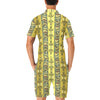 Polynesian Turtle Hawaiian Design Print Men's Romper