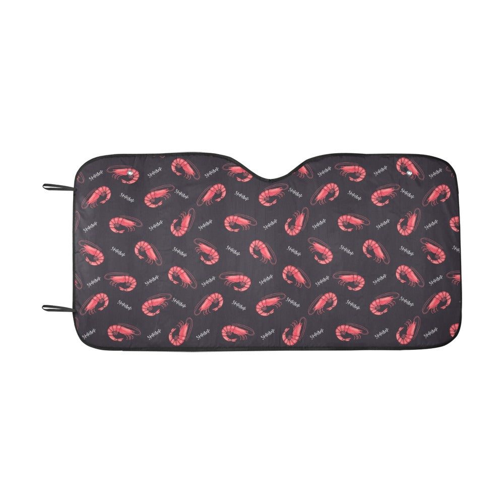Shrimp Print Design LKS302 Car front Windshield Sun Shade