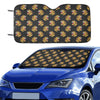 Tiger Head Print Design LKS306 Car front Windshield Sun Shade