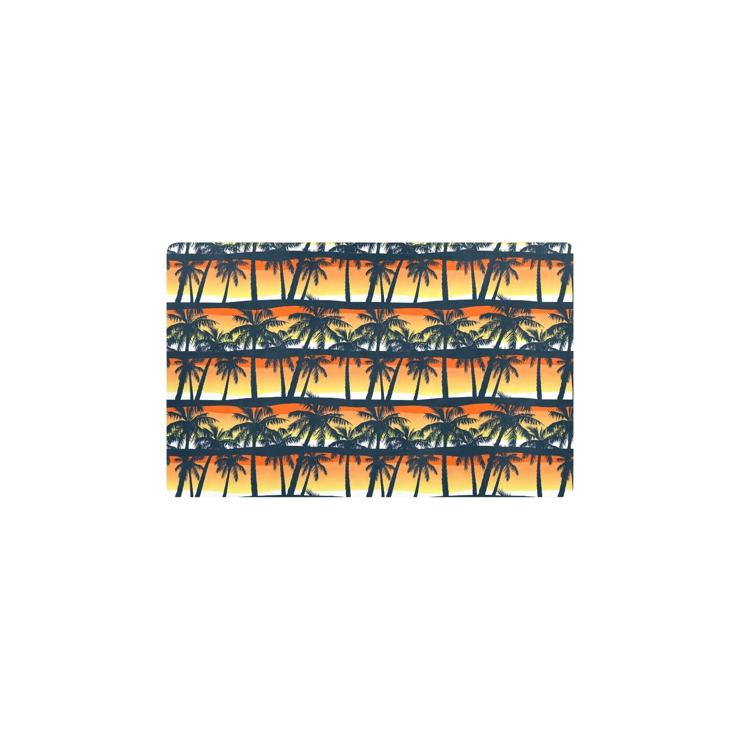 Palm Tree Pattern Print Design PT011 Kitchen Mat