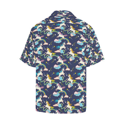 Unicorn Print Design LKS304 Men's Hawaiian Shirt