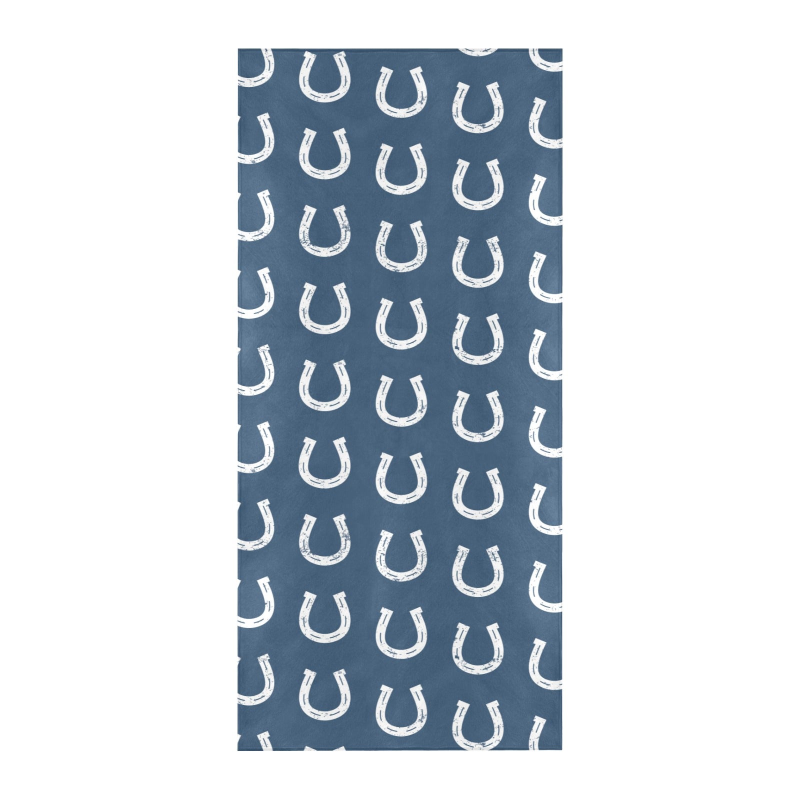 Horseshoe Print Design LKS301 Beach Towel 32" x 71"