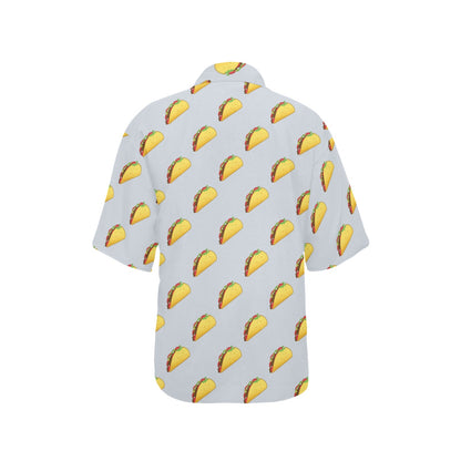 Taco Print Design LKS304 Women's Hawaiian Shirt