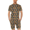 Bird Of Paradise Pattern Print Design 01 Men's Romper