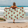 Thanksgiving Print Design LKS309 Beach Towel 32" x 71"