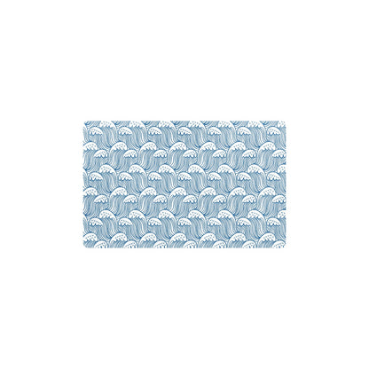 Wave Print Design LKS306 Kitchen Mat