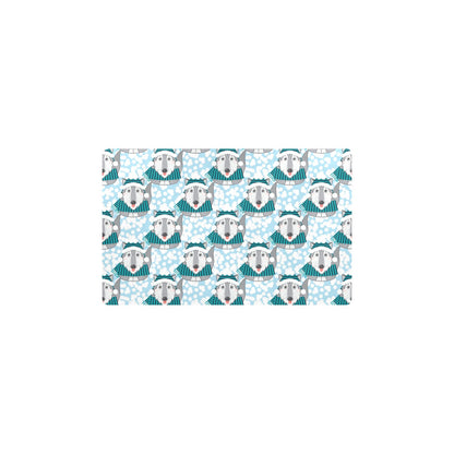 Alaskan Malamute Pattern Print Design 01 Kitchen Mat