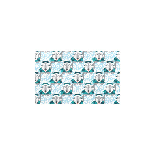 Alaskan Malamute Pattern Print Design 01 Kitchen Mat