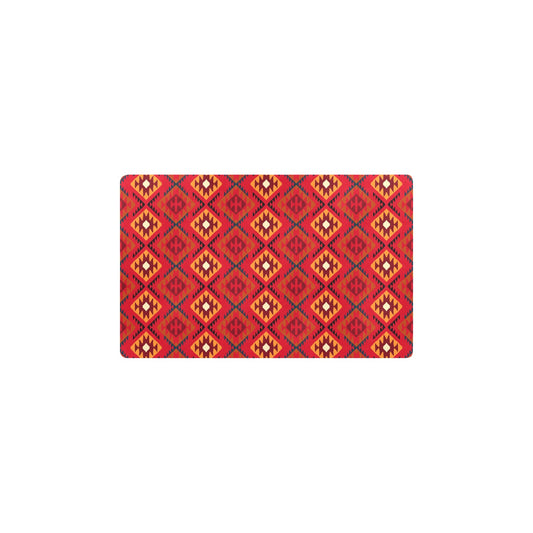 Aztec Pattern Print Design 06 Kitchen Mat