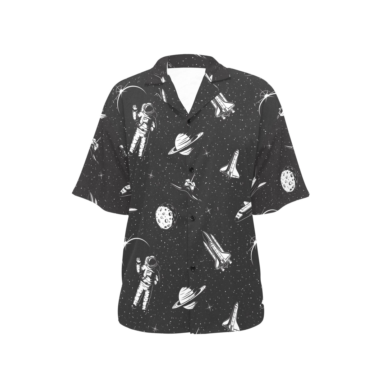 Space Pattern Women's Hawaiian Shirt