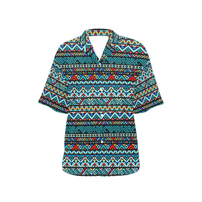 Southwestern Style Women's Hawaiian Shirt