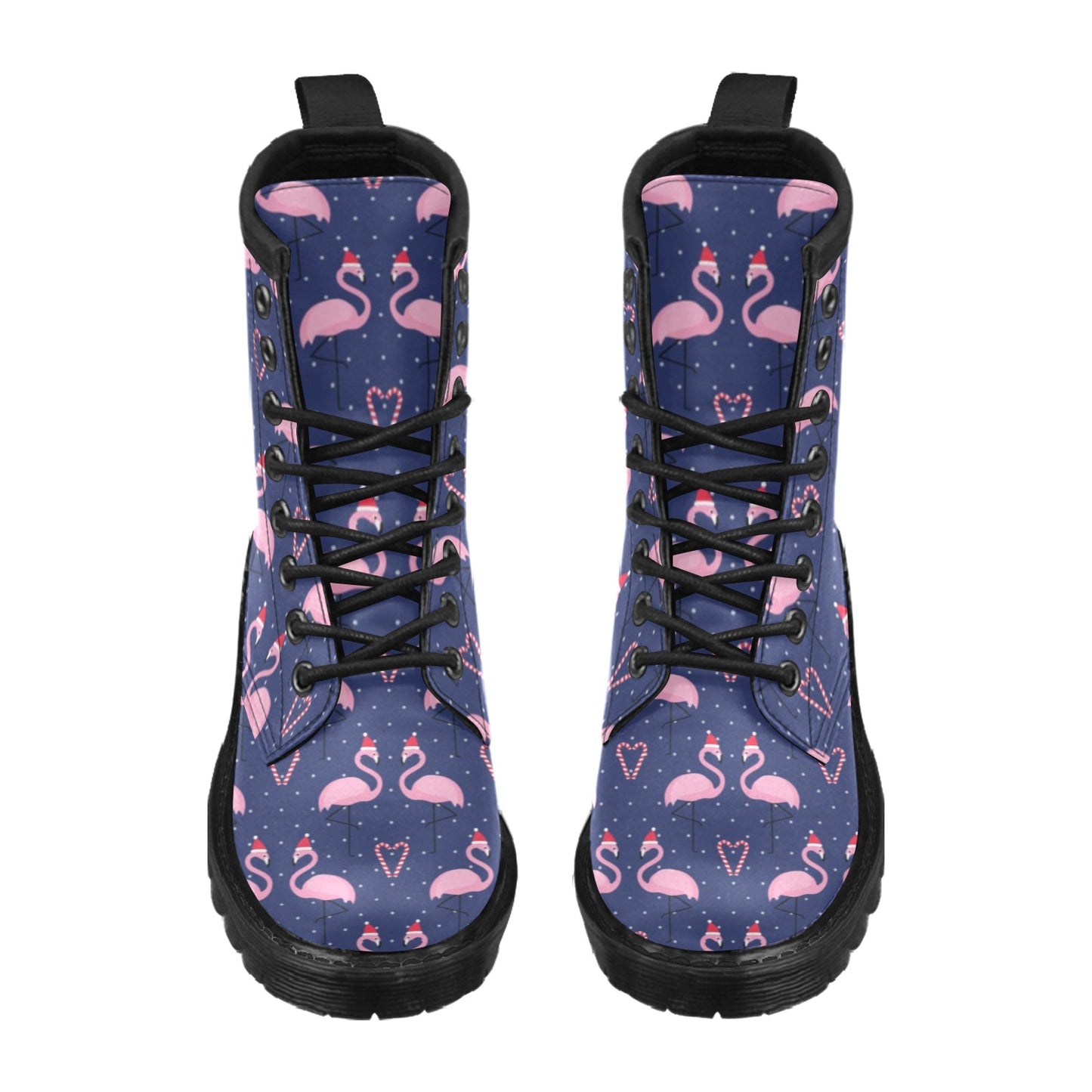 Flamingo Christmas Women's Boots