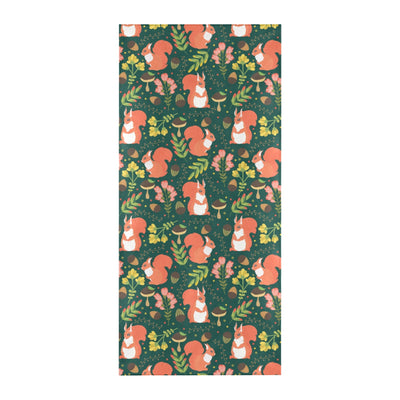 Squirrel Print Design LKS302 Beach Towel 32" x 71"