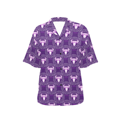 Taurus Print Design LKS303 Women's Hawaiian Shirt