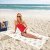 Tofu Print Design LKS301 Beach Towel 32" x 71"