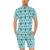 Sea Turtle Print Design LKS305 Men's Romper