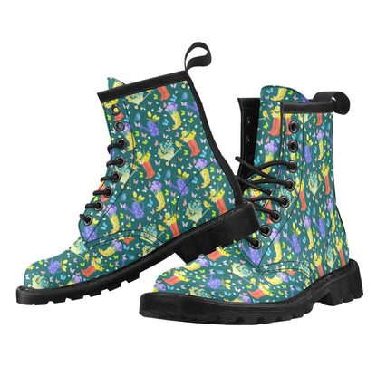 Gardening Pattern Print Design G08 Women's Boots