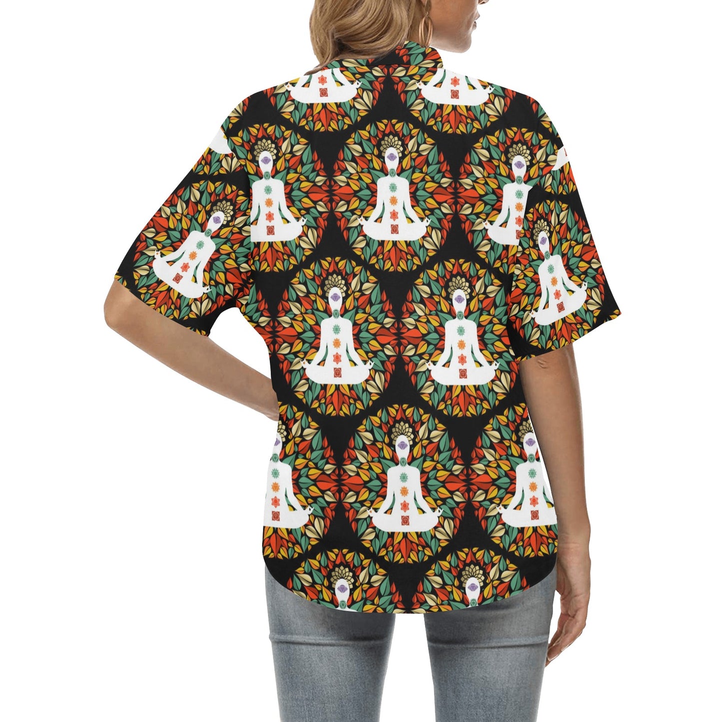 Chakra Yoga Women's Hawaiian Shirt
