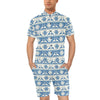 Reindeer Print Design LKS401 Men's Romper