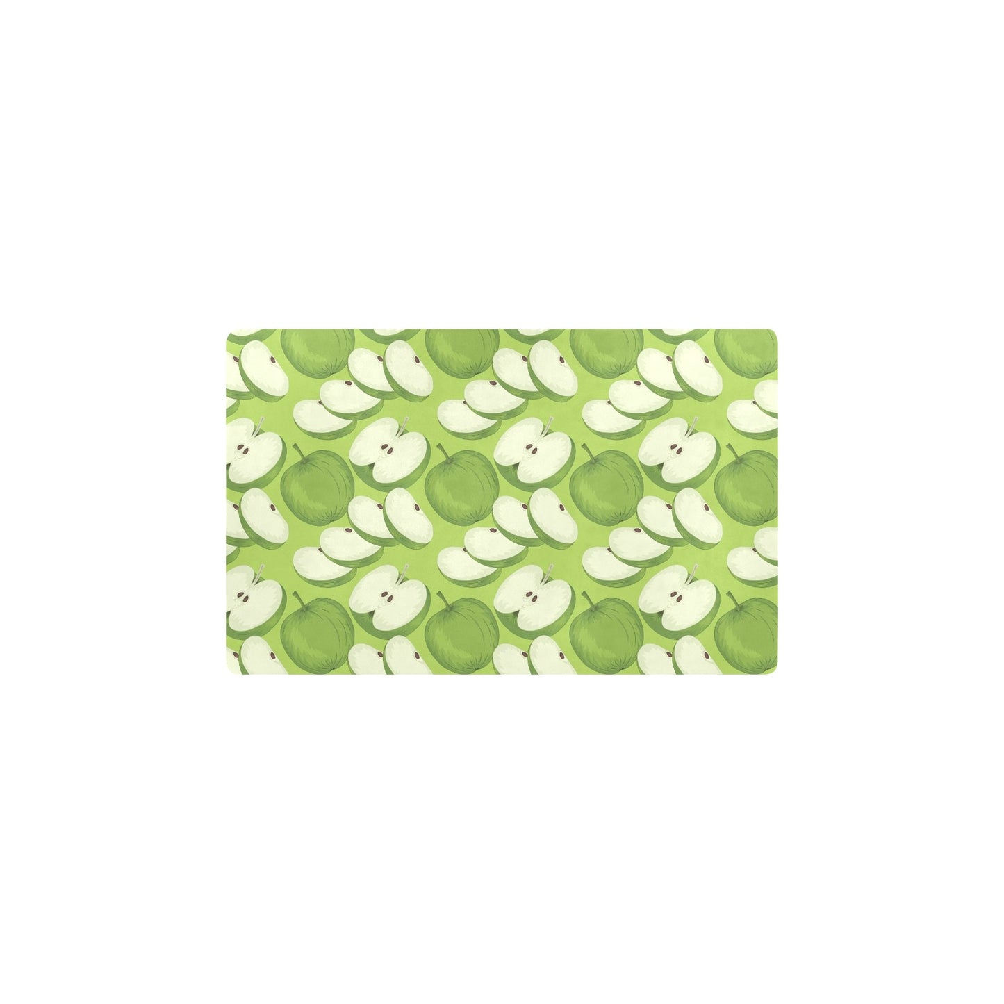 Apple Pattern Print Design AP010 Kitchen Mat