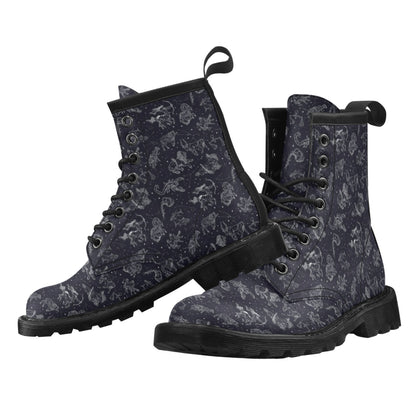 Zodiac Print Design LKS304 Women's Boots