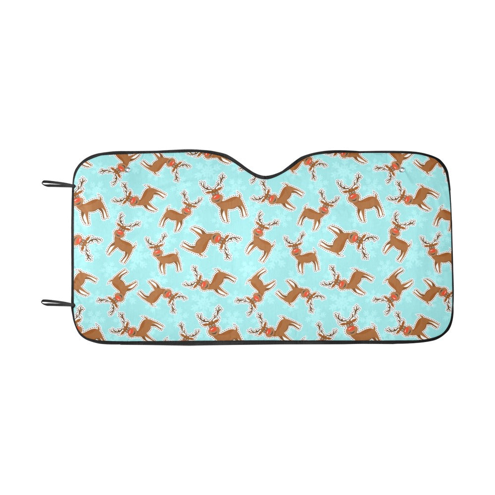 Reindeer Print Design LKS403 Car front Windshield Sun Shade