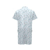 Sakura Bird Print Design LKS304 Men's Romper