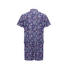 Butterfly Print Design LKS303 Men's Romper