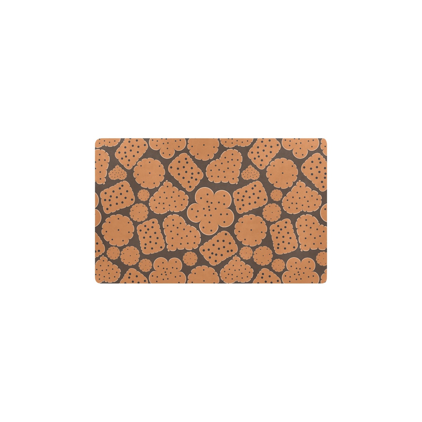 Cracker Pattern Print Design 01 Kitchen Mat