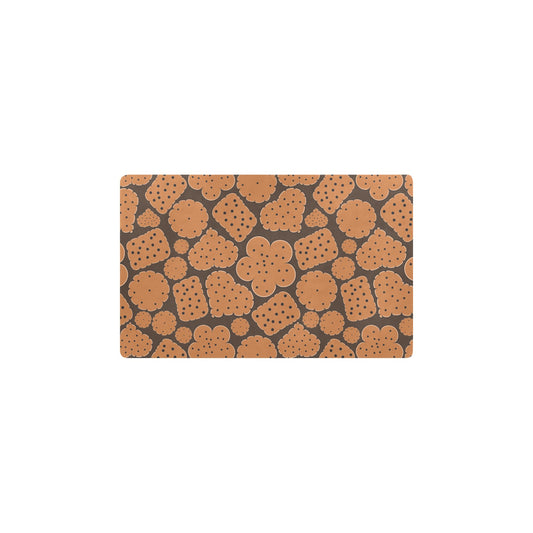 Cracker Pattern Print Design 01 Kitchen Mat