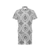 Polynesian Tribal Mask Men's Romper