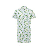 Apple blossom Pattern Print Design AB04 Men's Romper