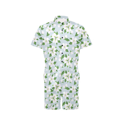 Apple blossom Pattern Print Design AB04 Men's Romper