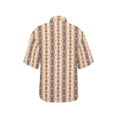 Native Classic Pattern Print Women's Hawaiian Shirt