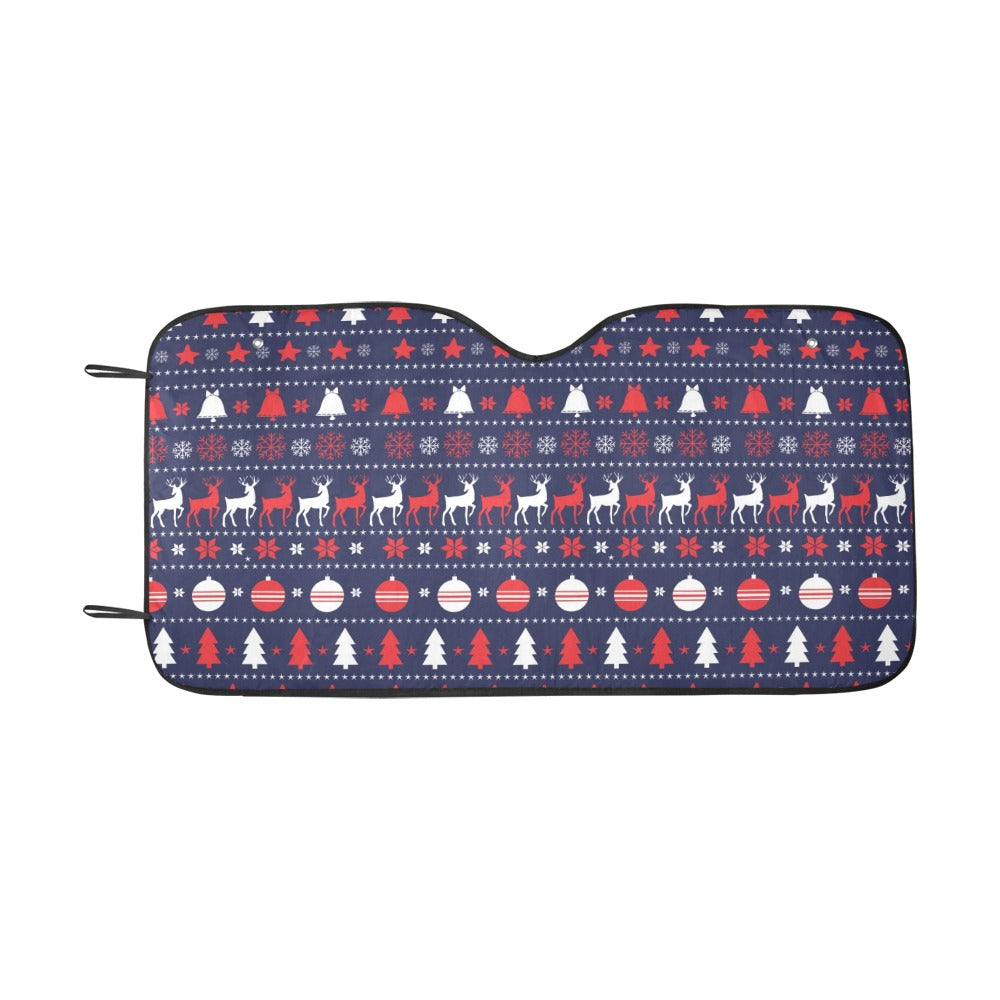 Reindeer Print Design LKS404 Car front Windshield Sun Shade