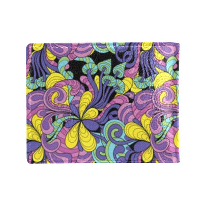 Trippy Print Design LKS305 Men's ID Card Wallet