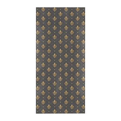 Fleur De Lis Print Design LKS402 Beach Towel 32" x 71"