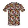 Sugar Skull Print Design LKS306 Men's All Over Print T-shirt